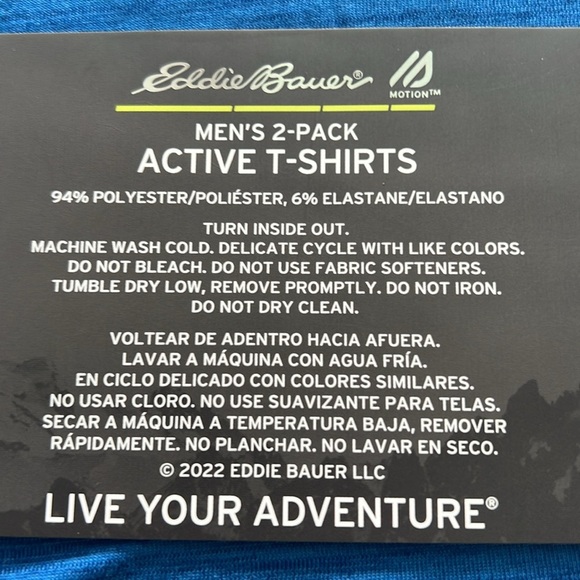 🕺 Eddie Bauer 2 ok motion tee - Picture 3 of 4